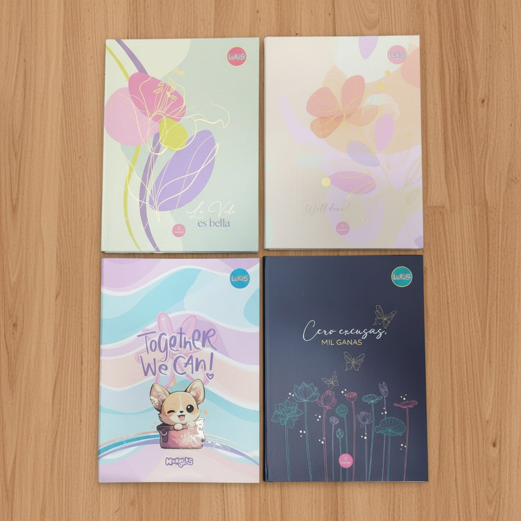 Cuaderno Cosido Pasta Dura Lukis | CD 052039