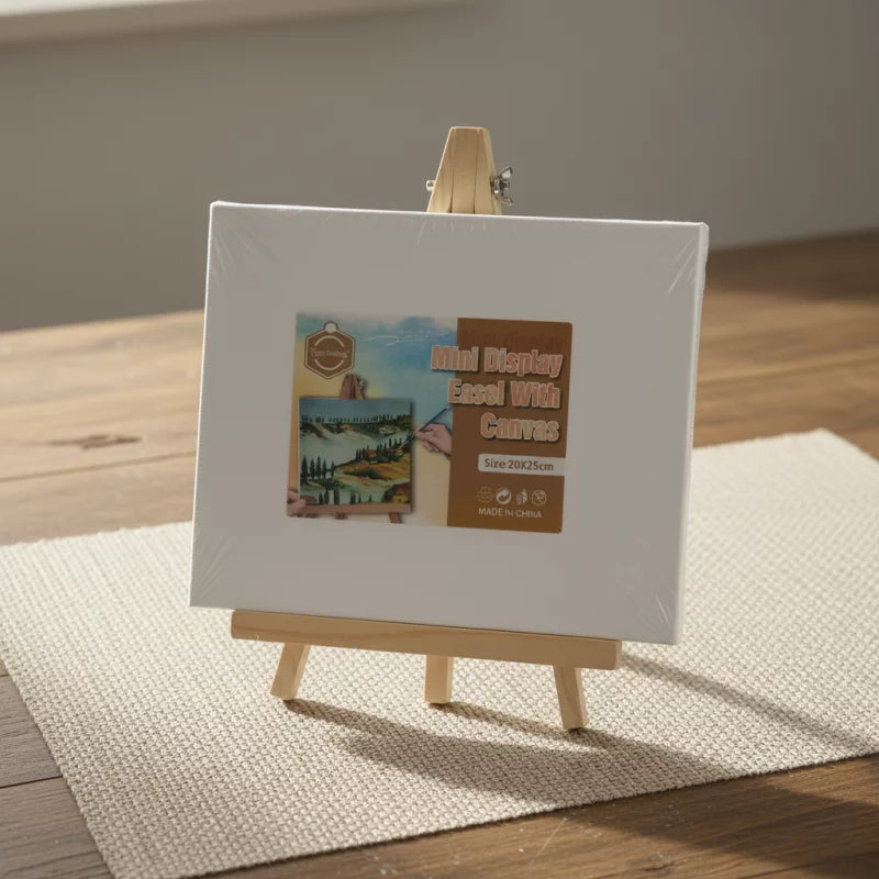 Set de Arte Bastidor y Lienzo 20cmx25cm | CD 060065