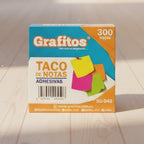 Taco Adhesivo Grafitos x300 Hojas SU046 | CD 050639