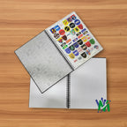 Cuaderno Argollado 1 Materia Grande 105 Primavera | CD 010041