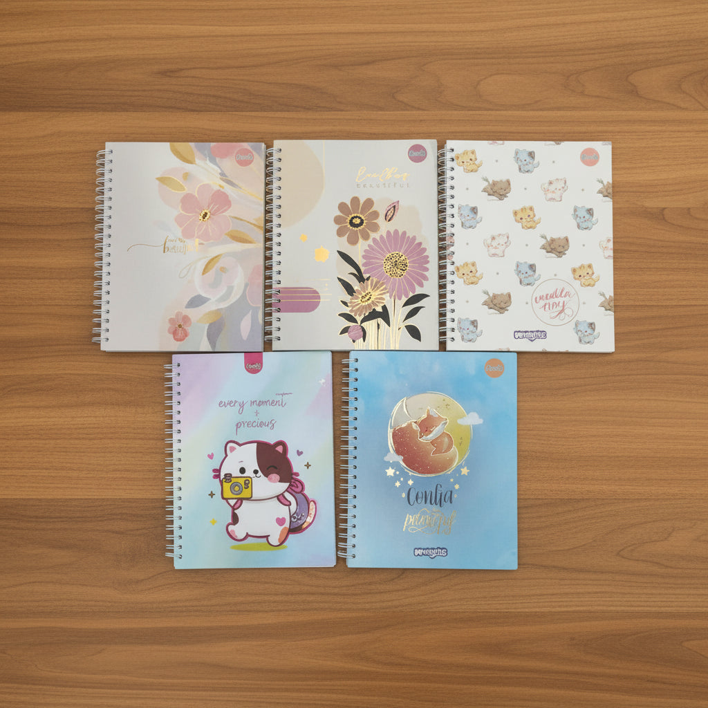 Cuaderno Lukis/Desing Argollado Grande 105 6 Materias REF025 | CD 011132