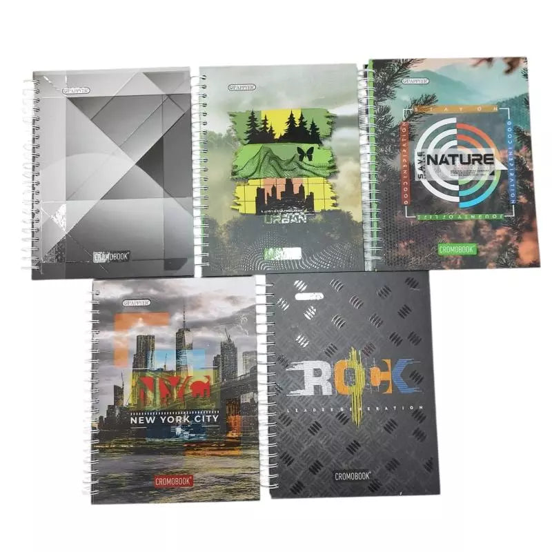 Agenda Argollada 6 Materias Grande 105 Cromobook | CD 569325