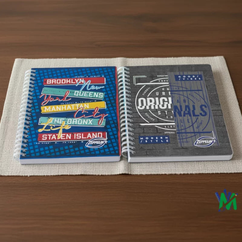 Agenda Argollada 6 Materias Pequeña 95 Zeppelin | CD 010052