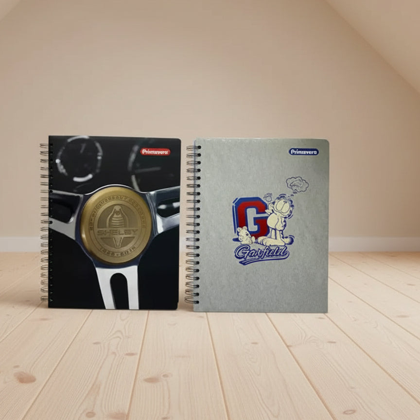 Agenda Argollada 5 Materias Grande 105 Primavera | CD 010137