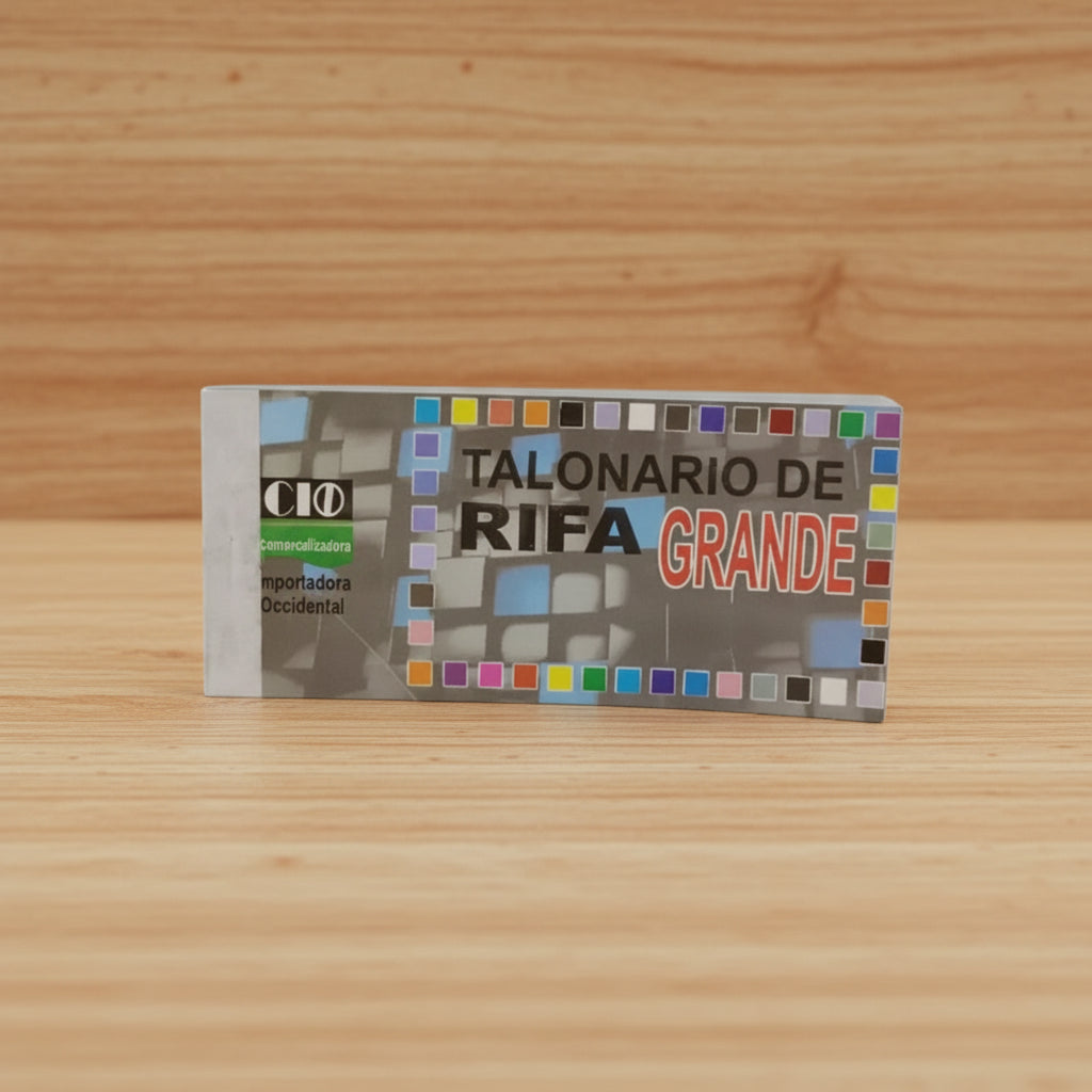 Talonario de Rifa Grande | CD 060126