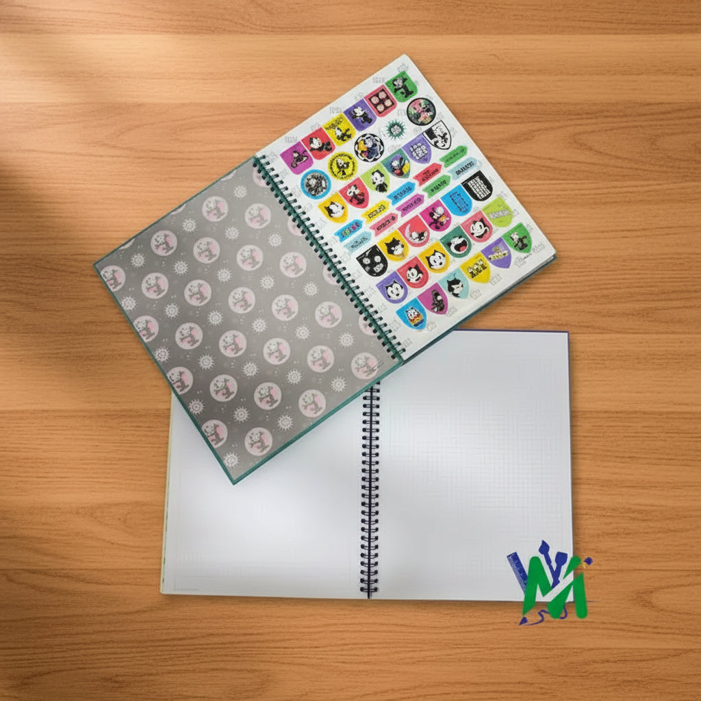 Cuaderno Argollado 1 Materia Grande 105 Primavera | CD 010041