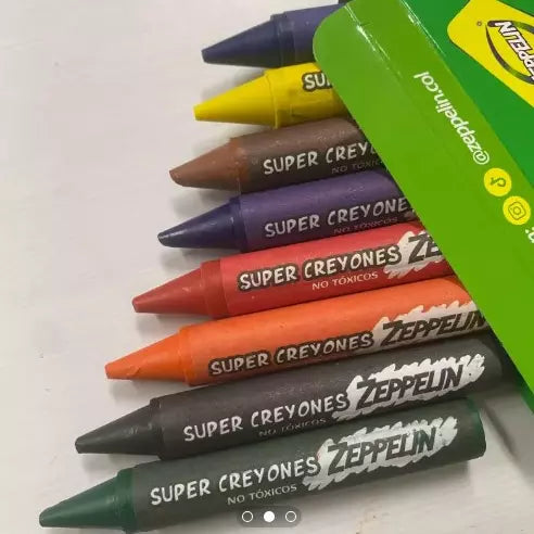 Creyones Jumbo x8 Zeppelin ZP366 | CD 4828