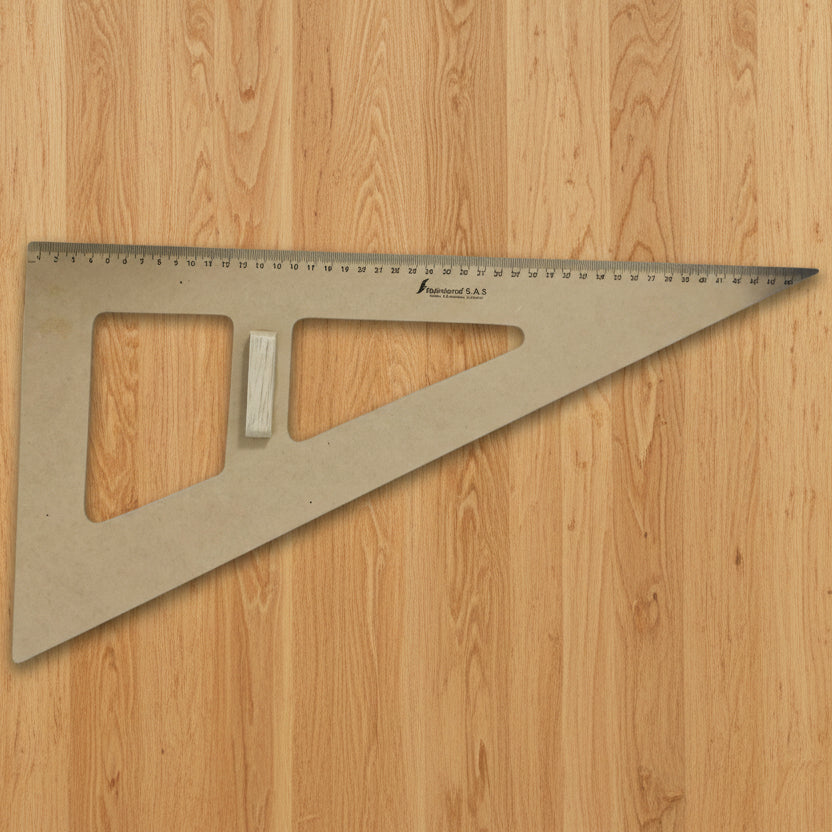 Escuadra en madera para tablero 60CM | CD 040066
