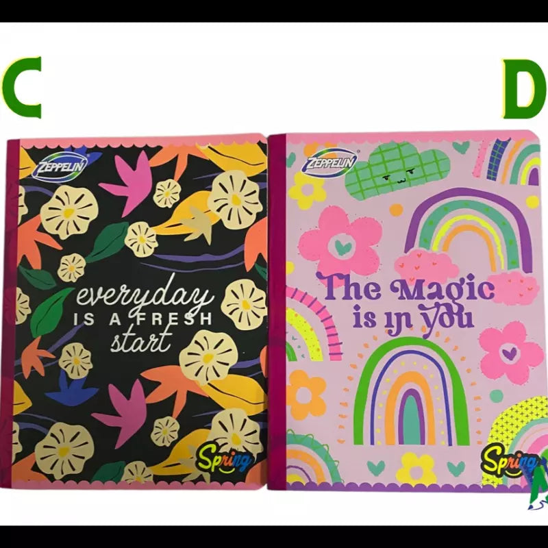 Cuaderno Cosido Zeppelin Spring 50h | CD 052096