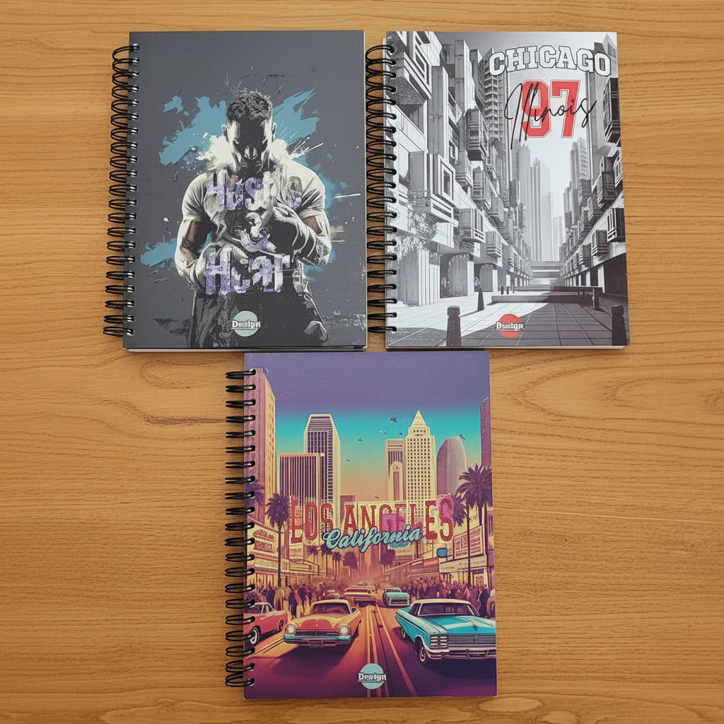 Cuaderno Lukis/Desing Argollado Grande 105 6 Materias REF025 | CD 011132