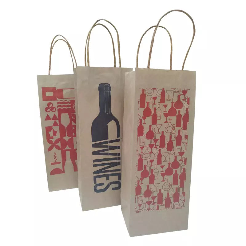 Bolsa de Regalo Botellera Kraf | CD 411066