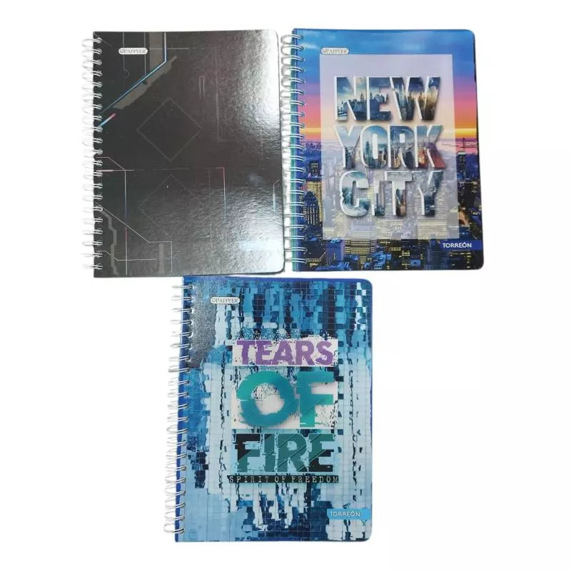Agenda Argollada 6 Materias Grande 105 Torreon | CD 020137