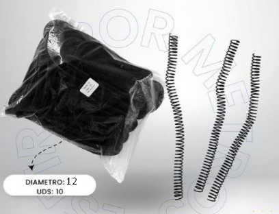 Espiral plastico 12mm | CD 211571