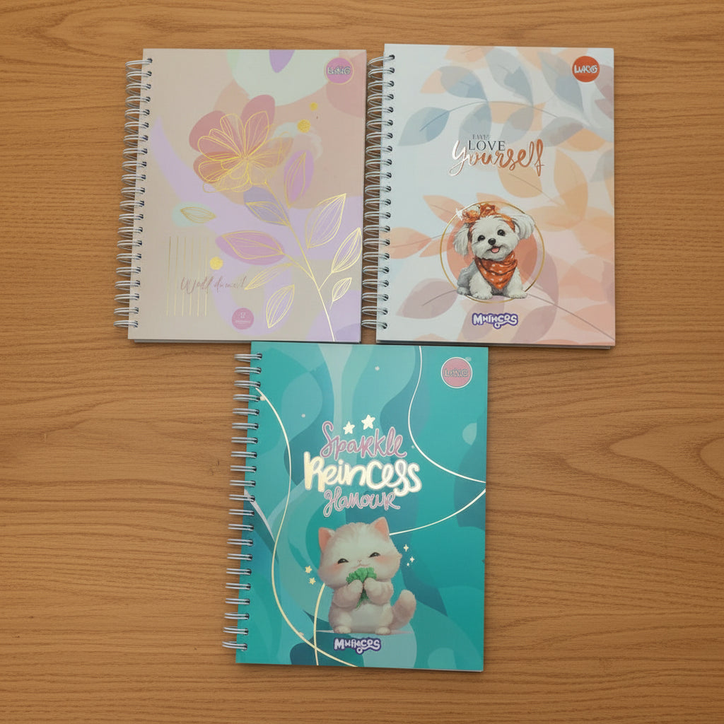 Cuaderno Lukis/Desing Argollado Grande 105 6 Materias REF025 | CD 011132