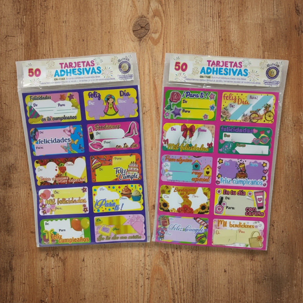 Stickers De/Para Adhesivos | CD 220022