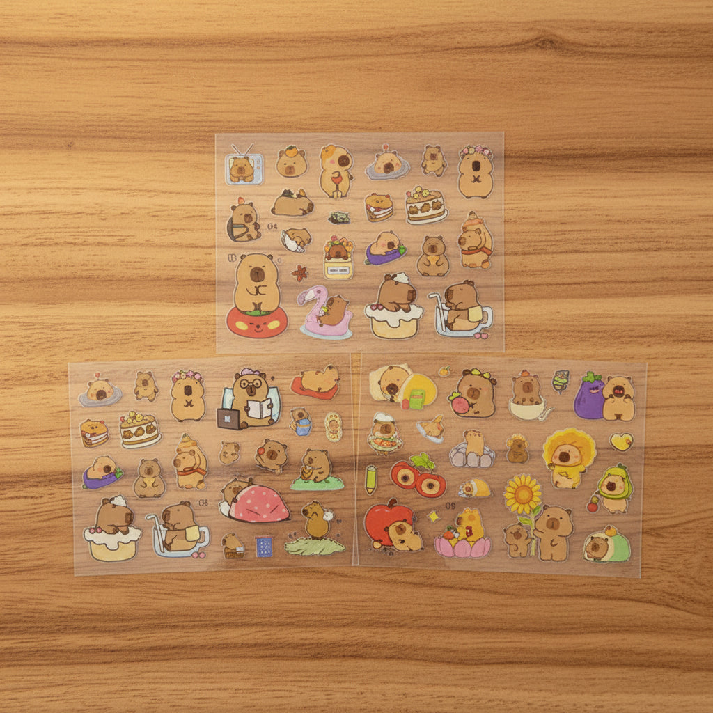 Stickers Cartera de Capybara | CD 045007