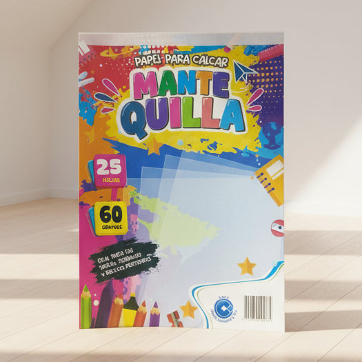 Block Mantequilla Calcante Oficio 42gr x35 Hojas | CD 070381