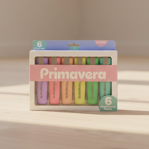 Resaltador Pastel Primavera x6 | CD 040035