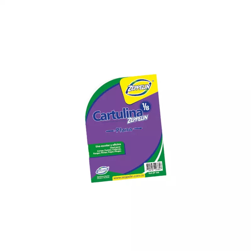 Cartulina 1/8 Plana x10 | CD 210517