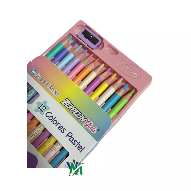 Colores Zeppelin Pastel x12 | CD 4417