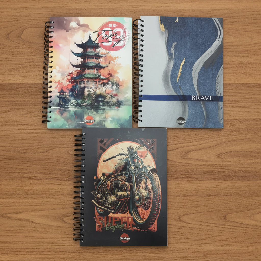 Cuaderno Lukis/Desing Argollado Grande 105 6 Materias REF025 | CD 011132