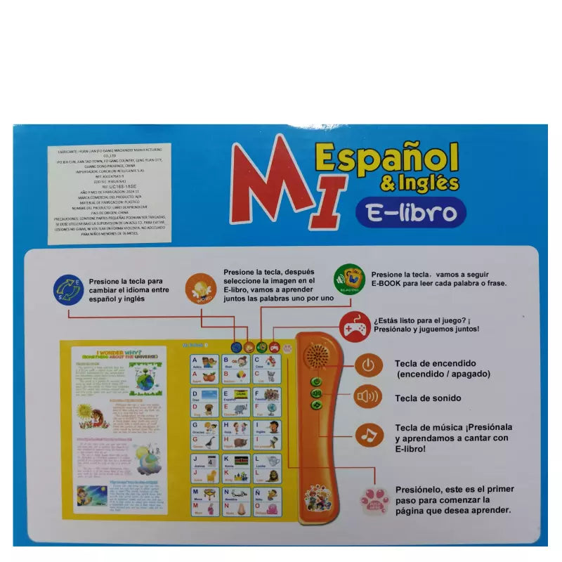 Libro Interactivo con Audio en Ingles y Español | CD 350042