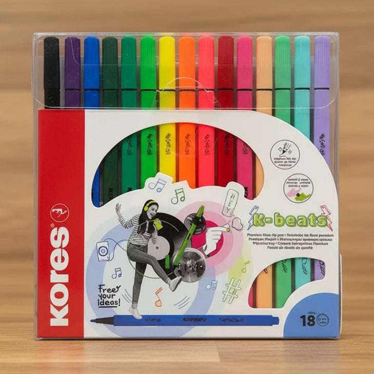 Plumones Kores x15 | CD 031037