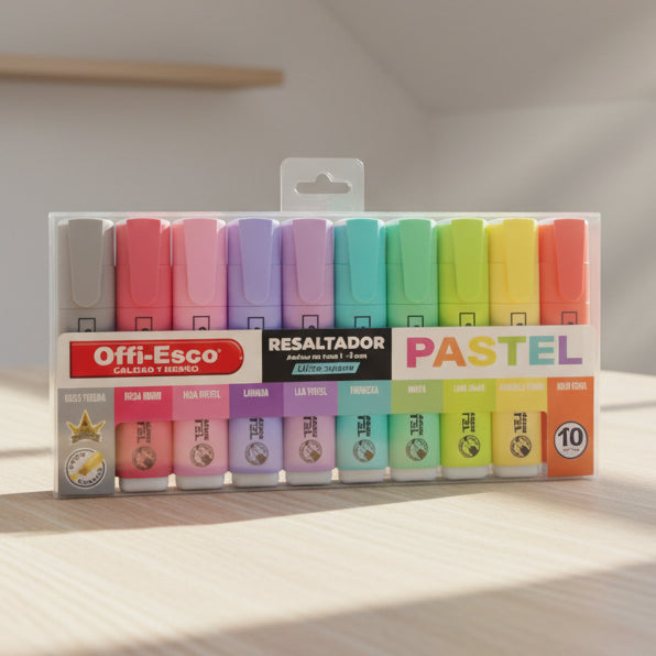 Resaltador Offi Esco x10 | CD 020555