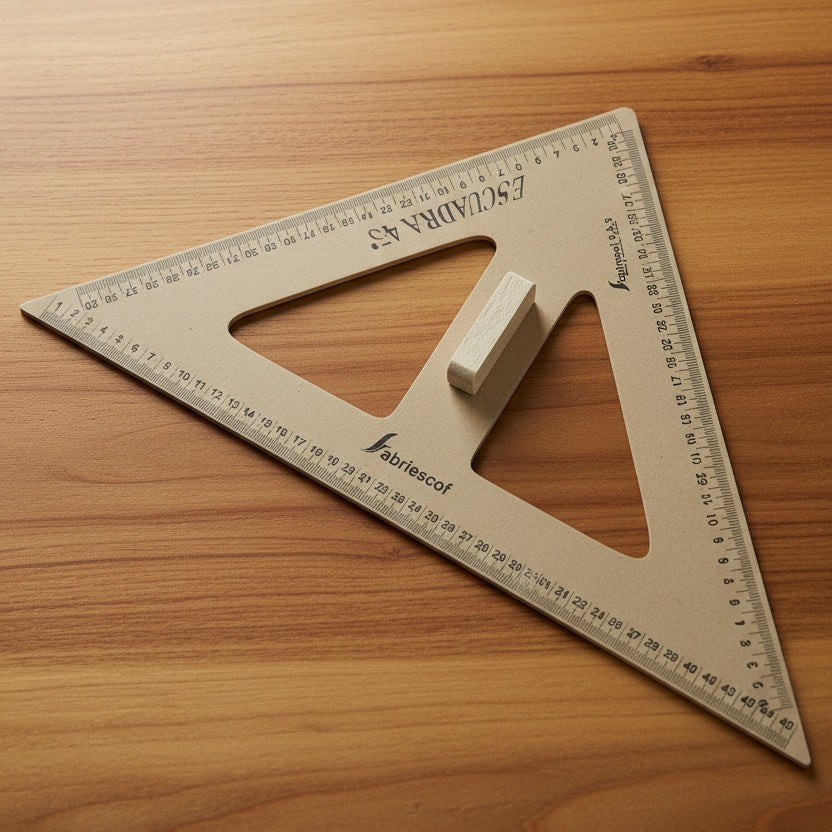 Escuadra en madera para tablero 45cm | CD 040064