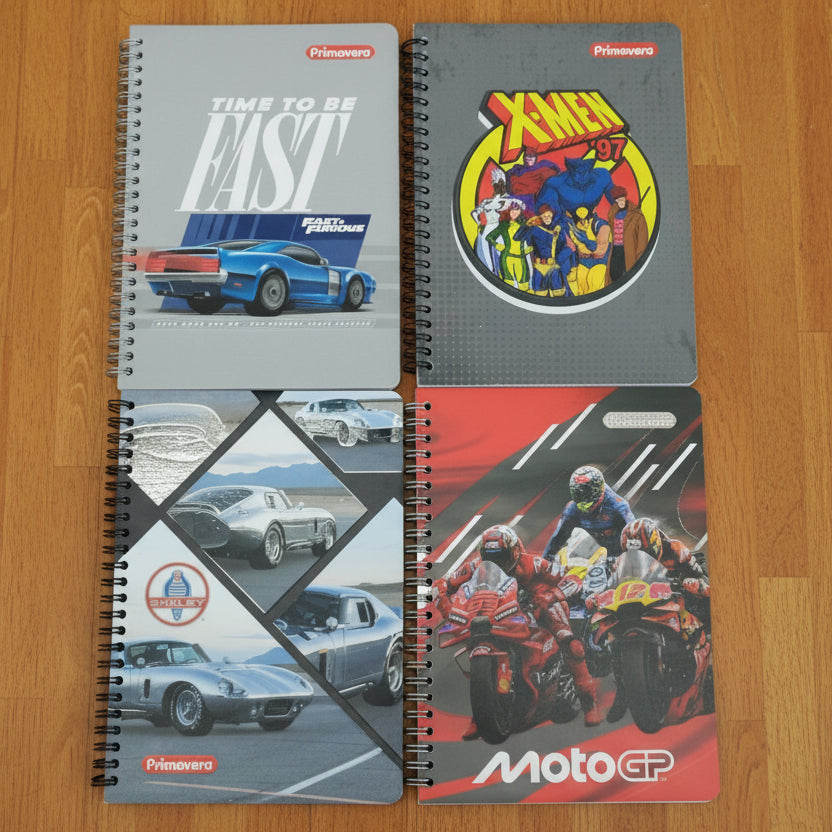 Cuaderno Primavera Argollado 85 Pasta Dura 80h | CD010042