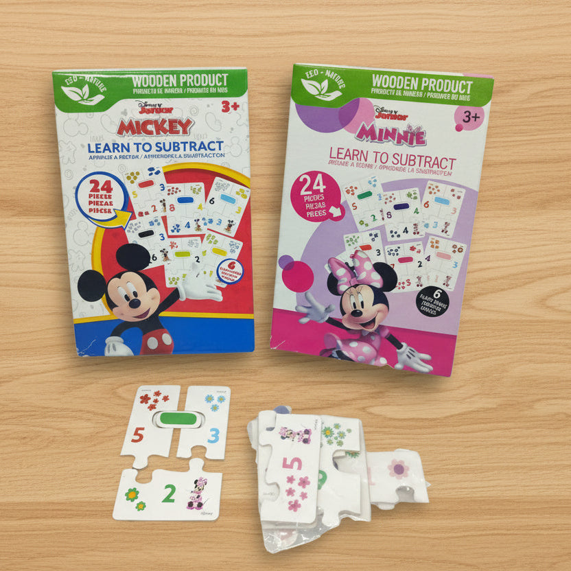 Rompecabezas Didactico Aprende Restando x24 piezas | CD 041468