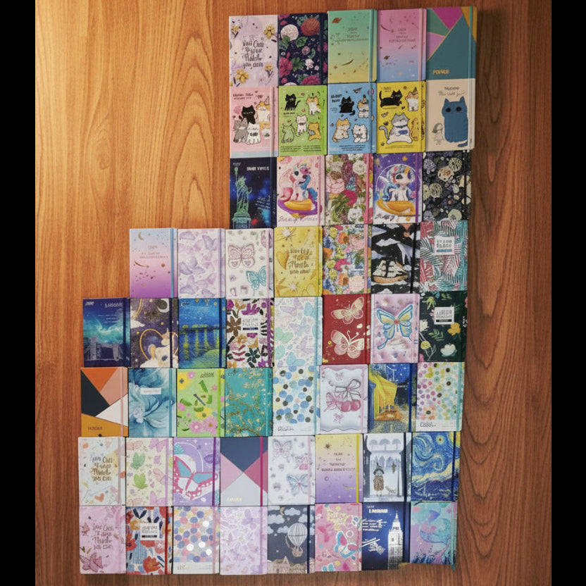 Agenda pasta dura A5 media carta Clark 14*21cm | CD 051098