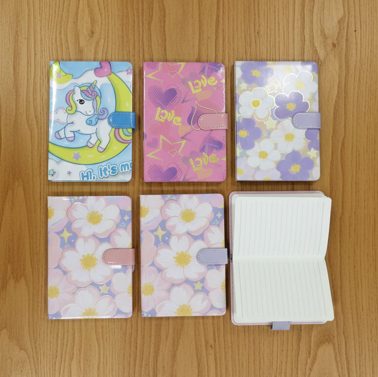 Agenda Pasta Dura con Broche Clark 13*19cm | CD 051101