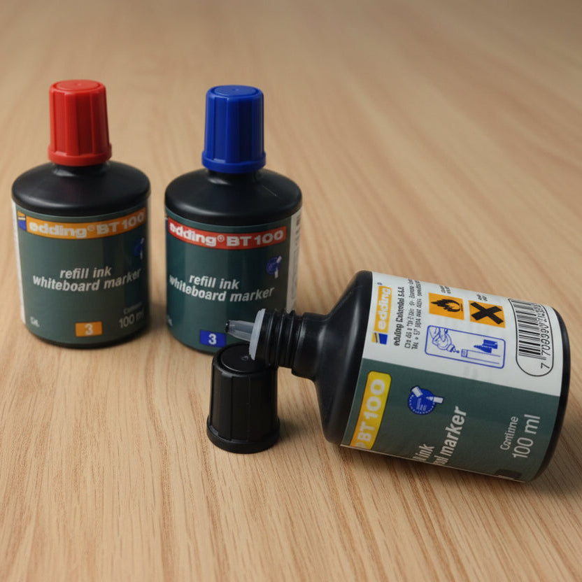 Tinta Edding marcador recargable borrable BT100ml | CD 020211