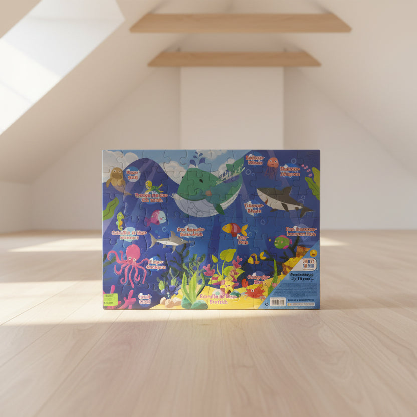 Rompecabezas Cartón x70 Piezas Smart Games 48cmx34cm | CD 300064